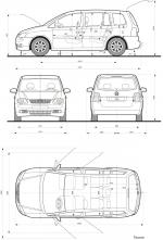 Volkswagen Touran 2007 года